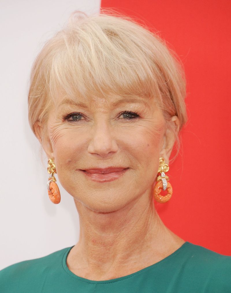 Helen Mirren's Tailored Pantsuits