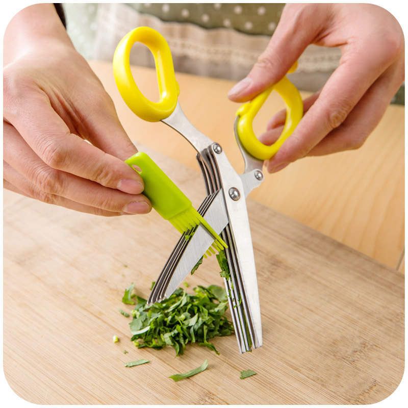 Herb Scissors That Make Garnishing a Breeze