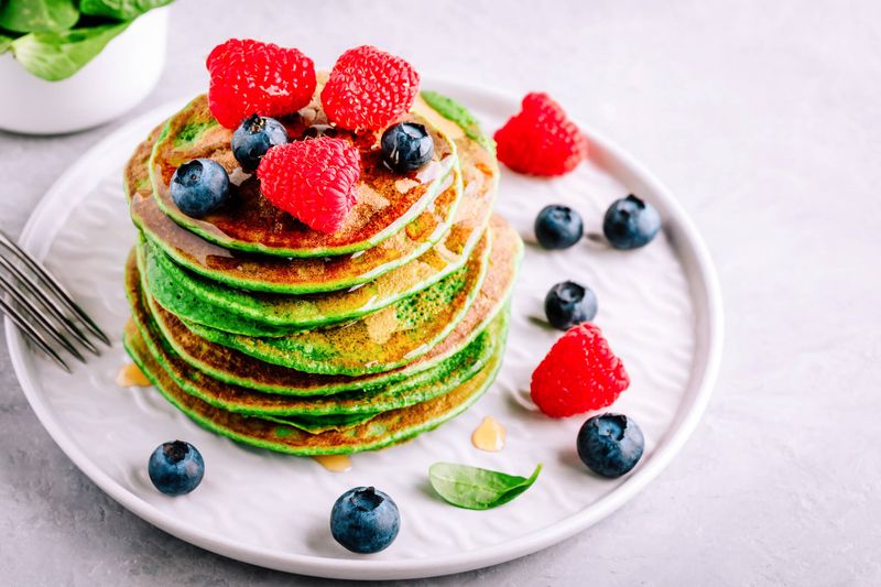 Hidden Fruit Pancakes