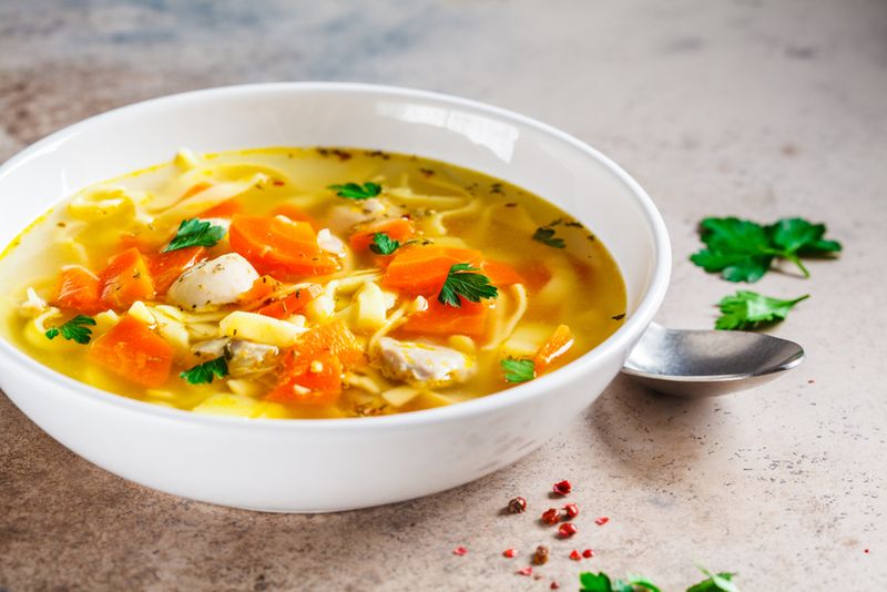 Homemade Chicken Noodle Soup