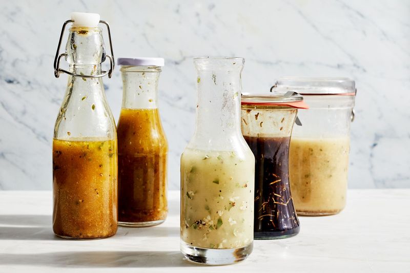 Homemade Vinaigrettes Instead of Store-Bought Dressings