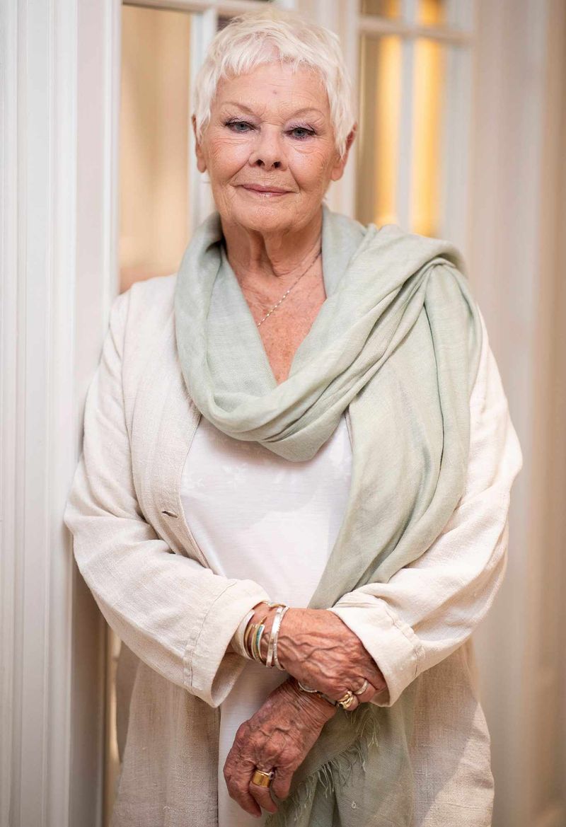 Judi Dench's Elegant Tunics