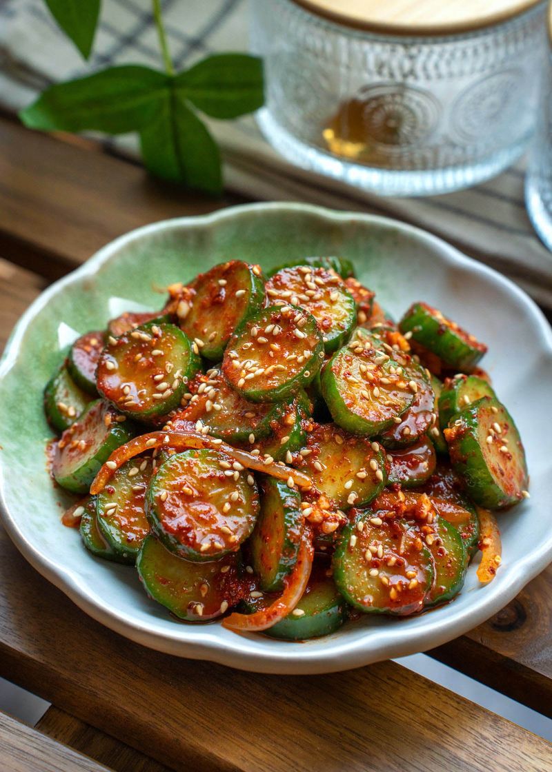Korean-Style Cucumber Salad (Oi Muchim)
