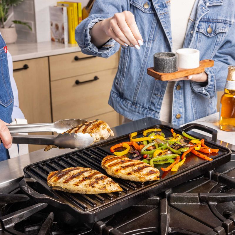 Lodge Cast Iron Grill/Griddle Combo Pan