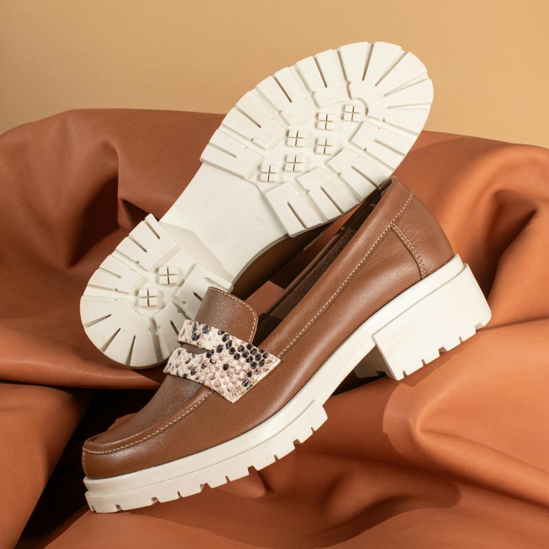 Lug-Sole Loafers