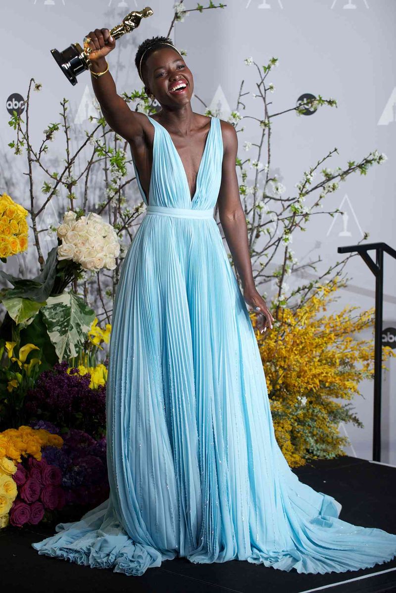 Lupita Nyong'o's Bold Color Choices