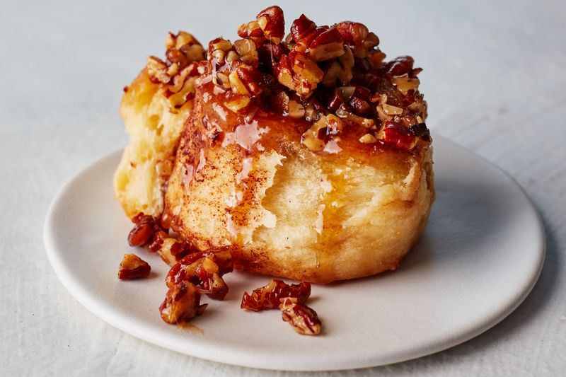 Maple Bourbon Pecan Sticky Buns