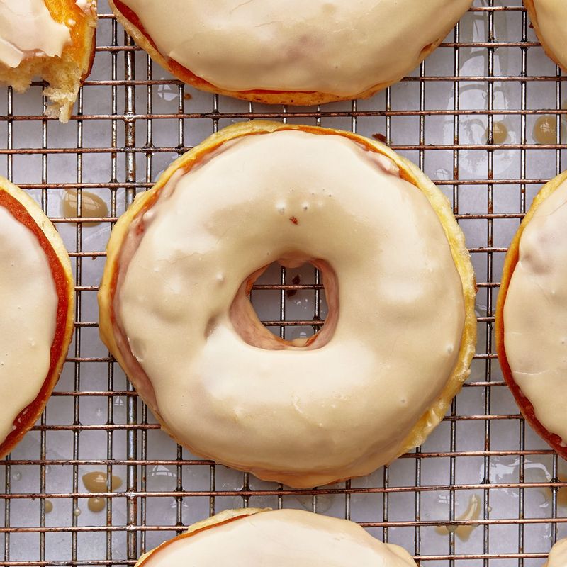 Maple Glazed Donuts
