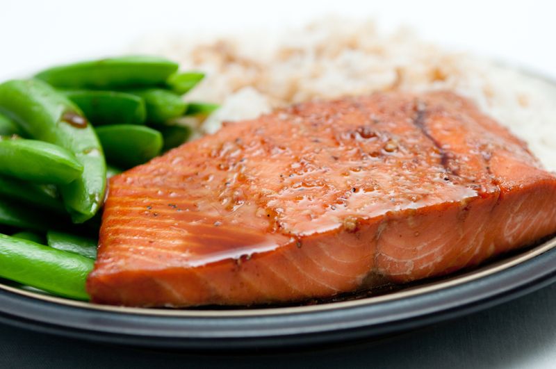 Maple-Glazed Salmon Fillets