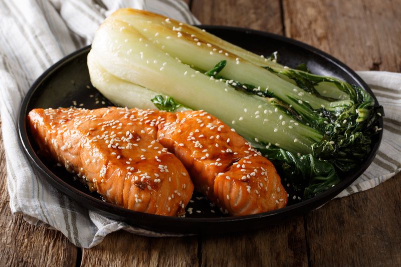 Maple-Glazed Salmon