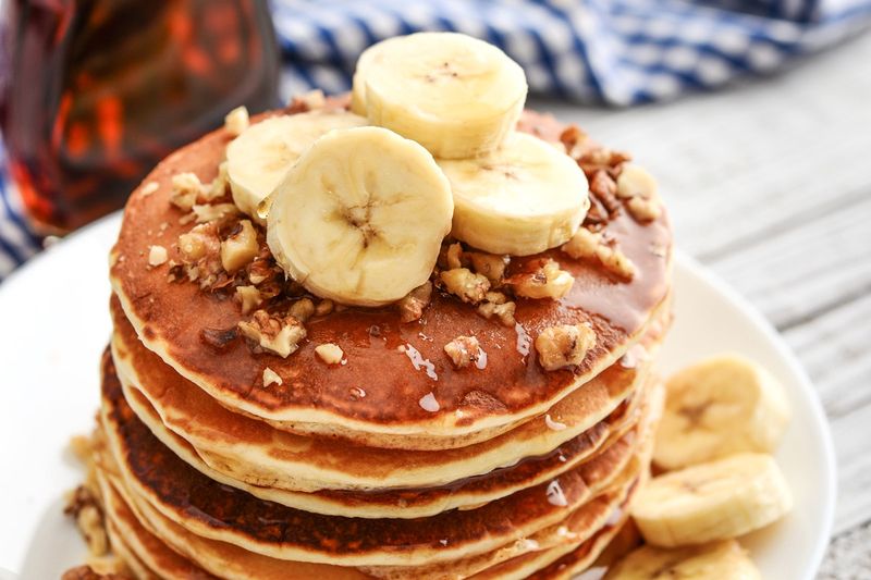 Maple Walnut Pancakes