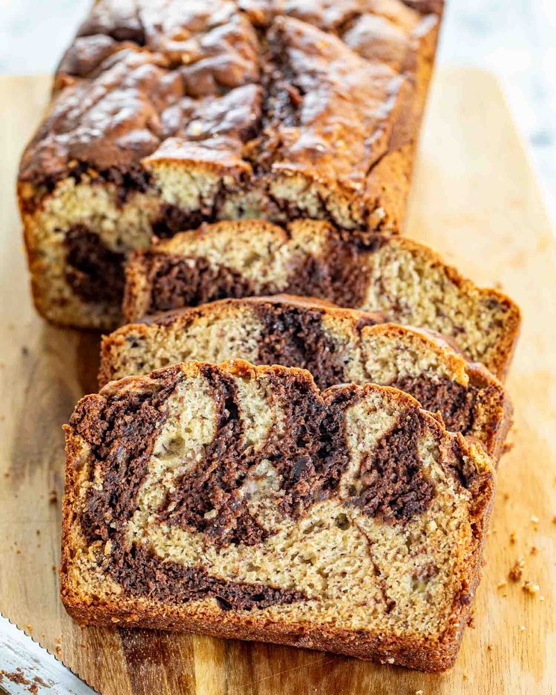 Marble Banana Bread