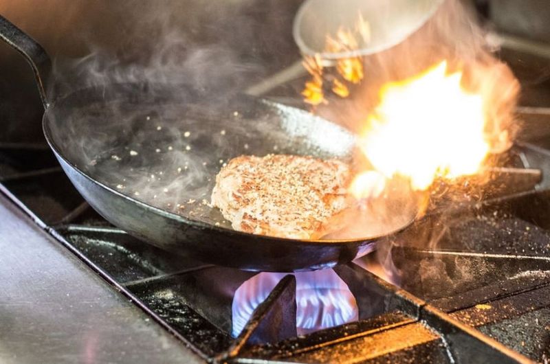 Matfer Bourgeat Black Steel Fry Pan