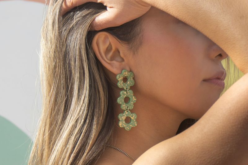 Maxi Floral Earrings