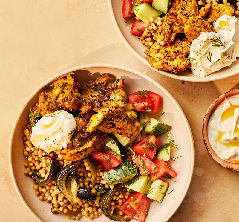 Mediterranean Chicken Bowls
