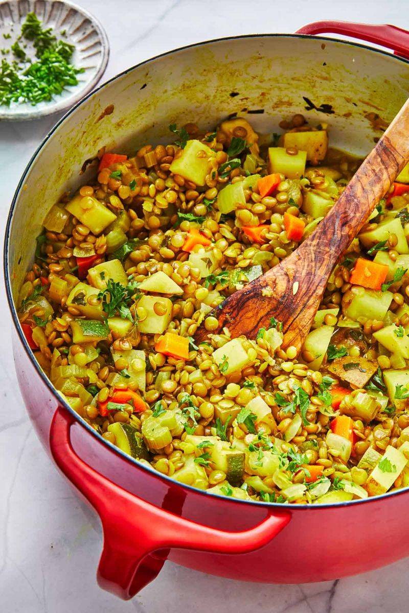 Mediterranean Lentil Stew