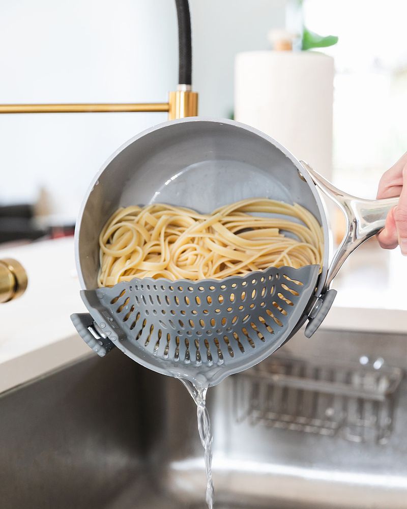 Mesh Strainer Pasta Clip-On