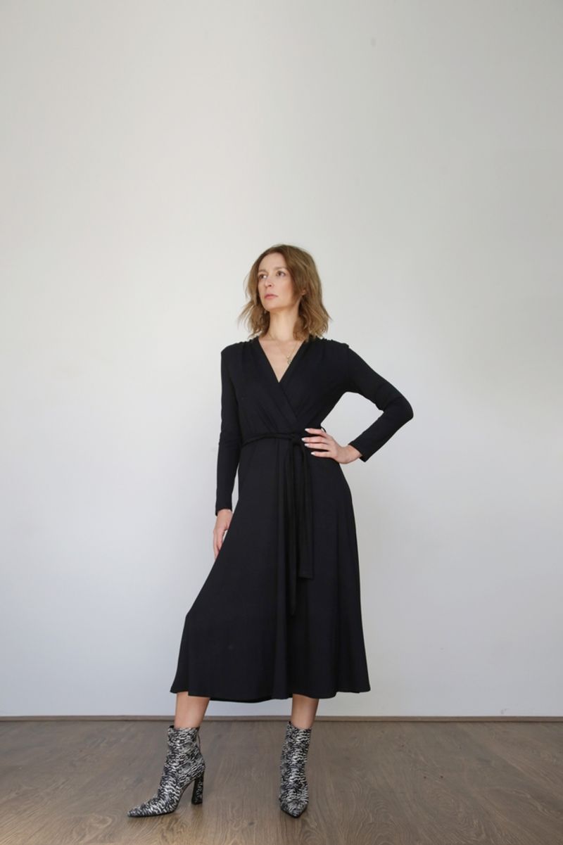 Midi Dress + Ankle Boots – Inspired by Kate Middleton