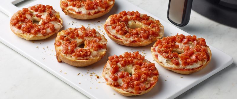 Mini Pizza Bagels