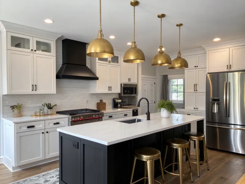 Mix Metal Finishes Freely