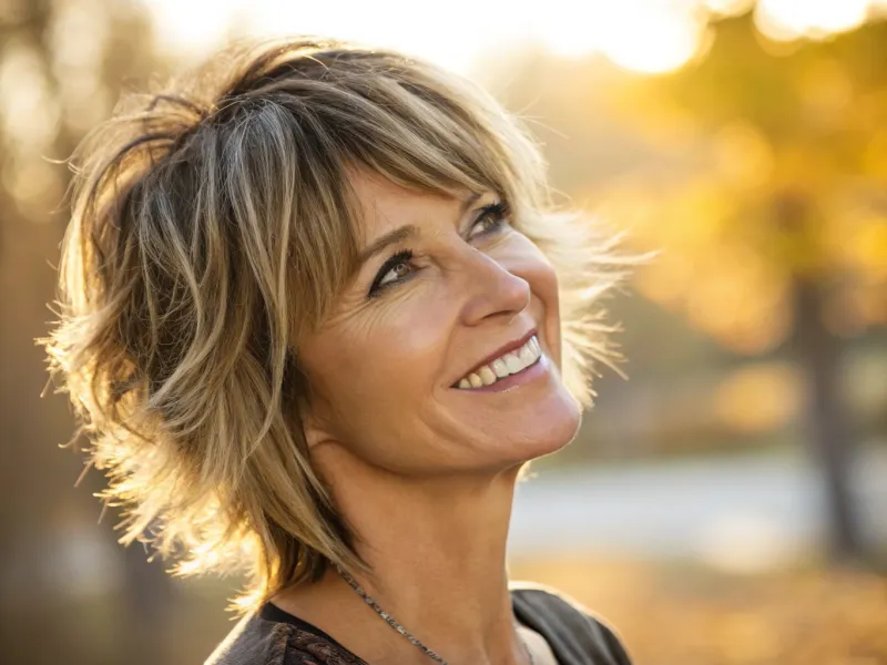 Modern Shag with Soft Fringe