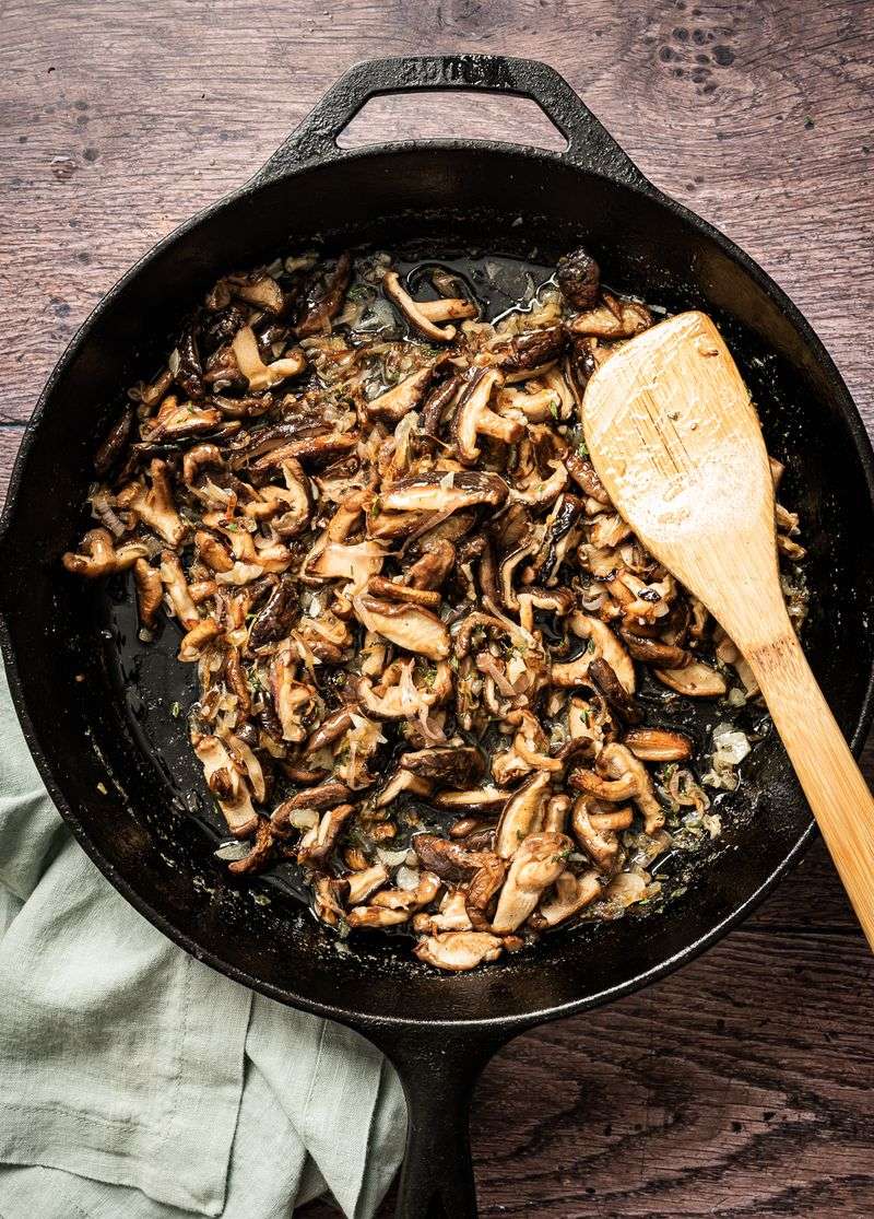 Mushroom & Wild Rice Skillet
