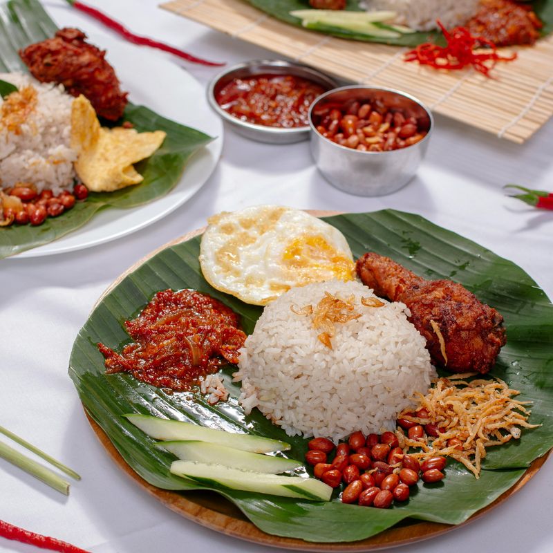 Nasi Lemak — Kuala Lumpur, Malaysia