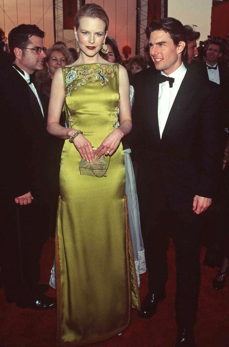 Nicole Kidman's Chartreuse Dior by Galliano (1997 Oscars)