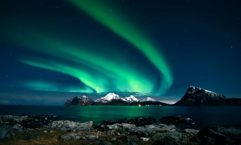 Northern Lights in Iceland or Norway