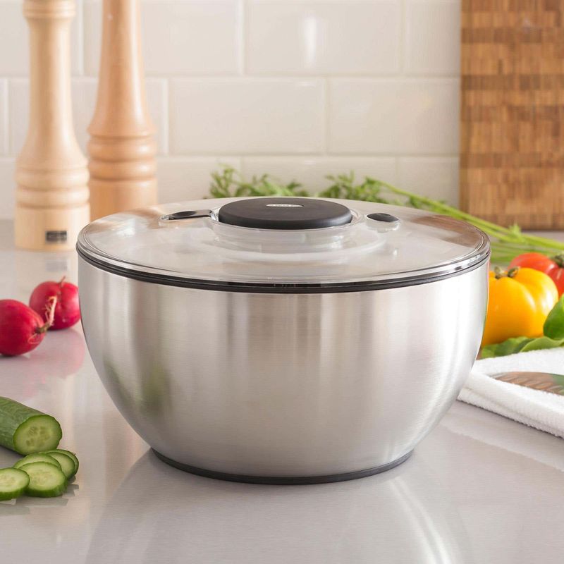 OXO Good Grips Stainless Steel Salad Spinner