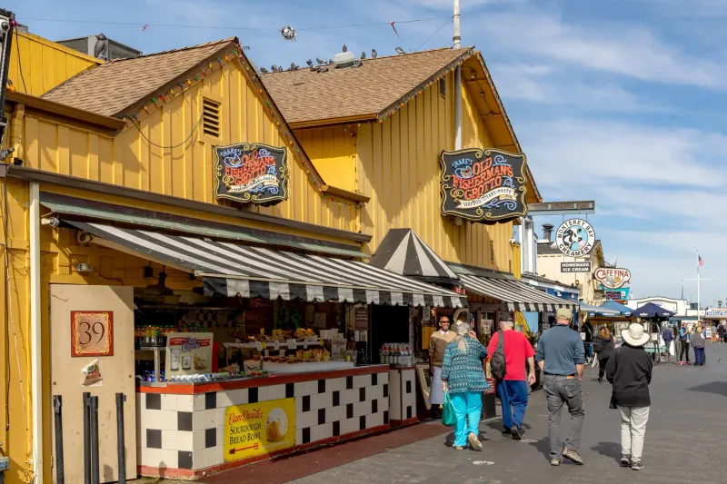 Old Fisherman's Grotto: Monterey's Wharf Classic