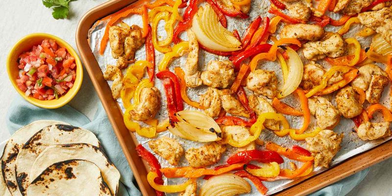 One-Pan Chicken Fajitas