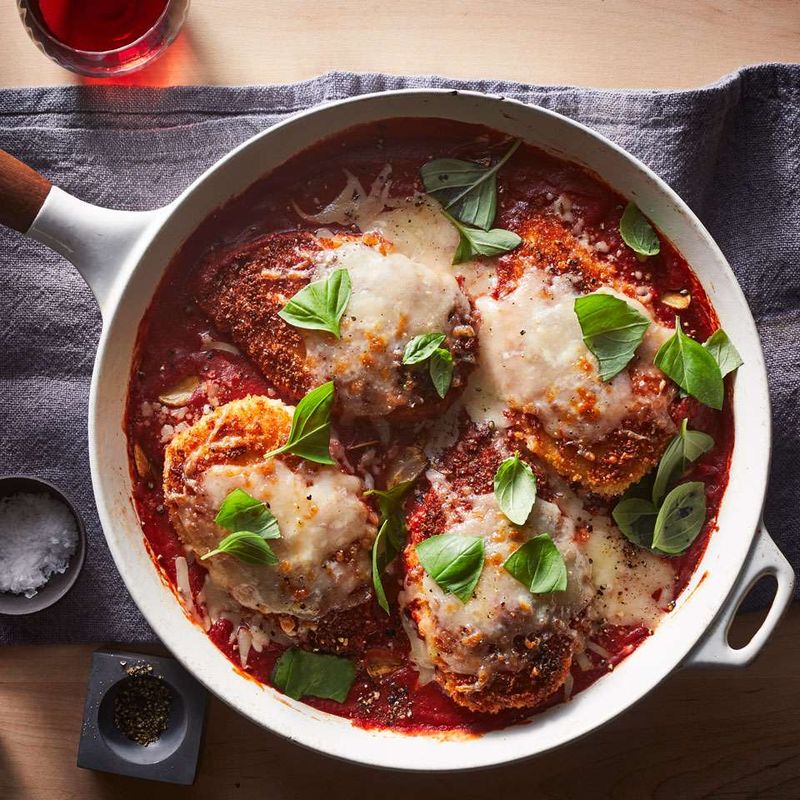 One-Pan Chicken Parmesan