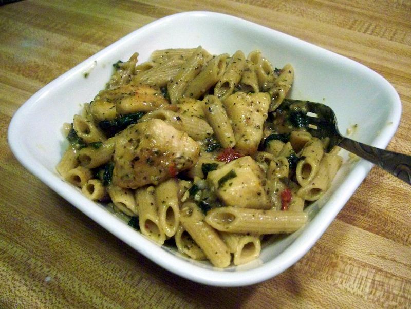 One-Pot Creamy Tuscan Chicken Pasta