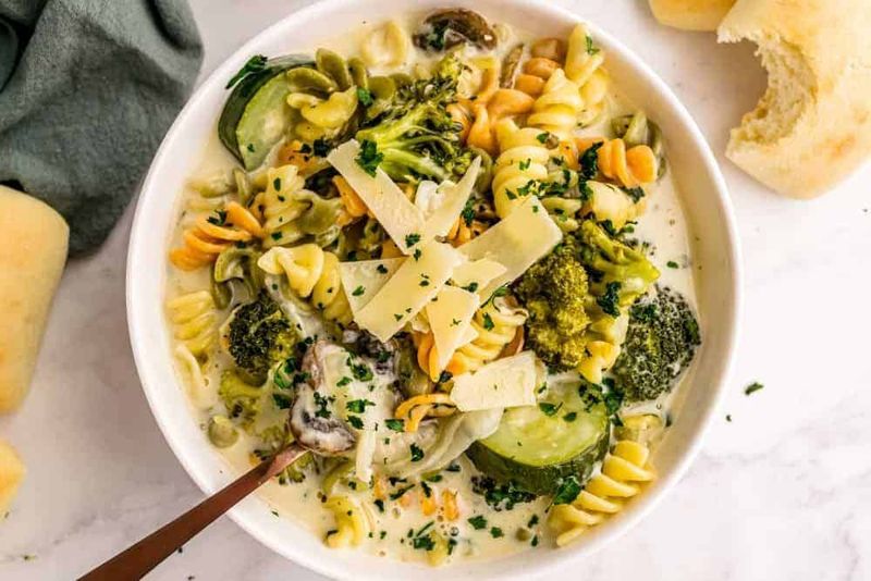 One-Pot Pasta Primavera