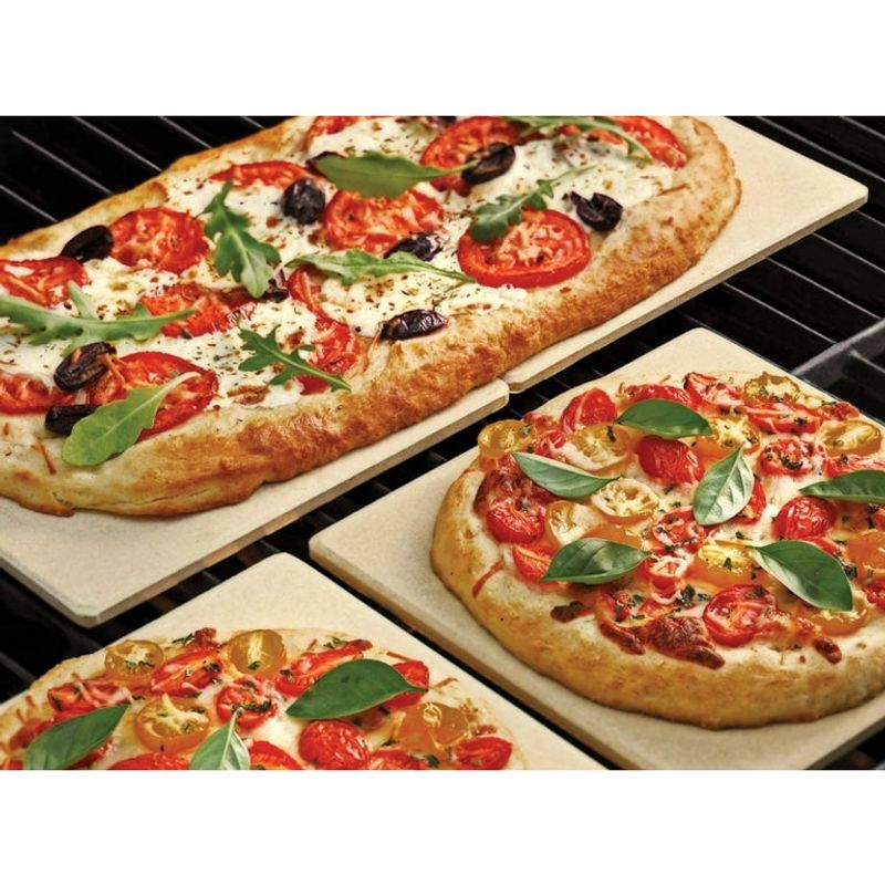 Outset Pizza Grill Stone Tiles Set of 4