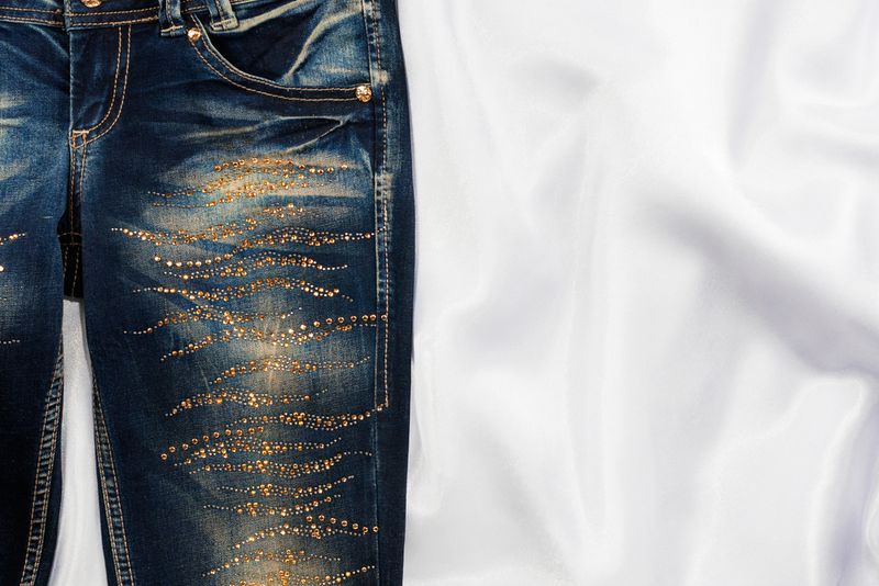 Overly Bedazzled Jeans