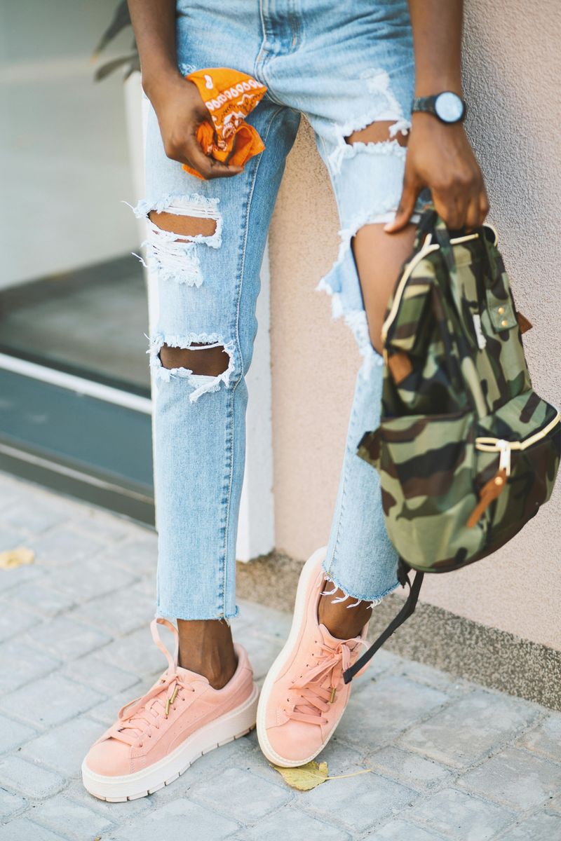 Overly Distressed Jeans