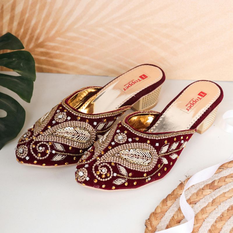 Overly Embellished Heels