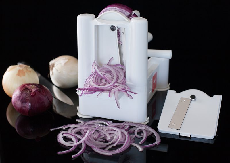Paderno World Cuisine Tri-Blade Spiralizer
