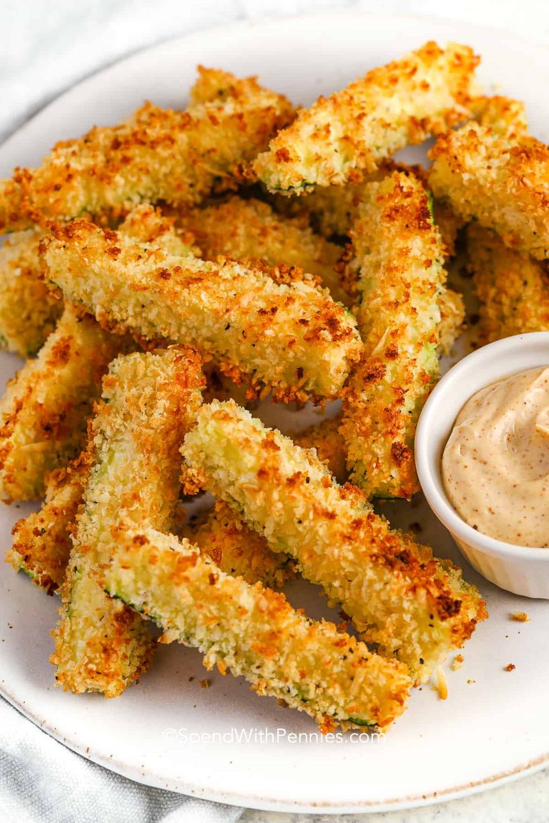 Parmesan Zucchini Fries