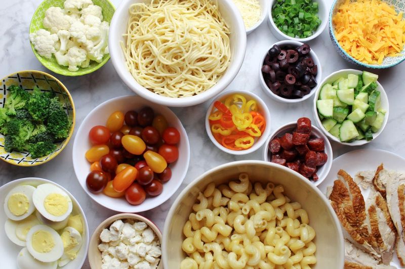 Pasta Bar: Customized Plates, Happy Faces
