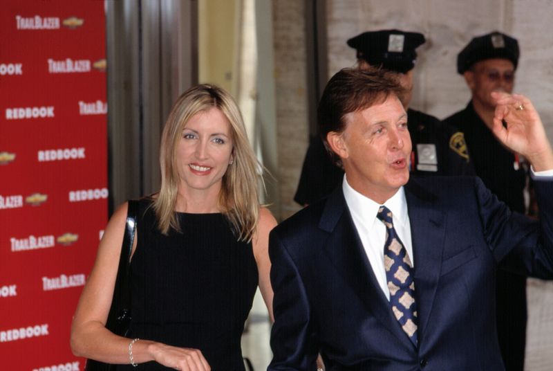 Paul McCartney & Heather Mills