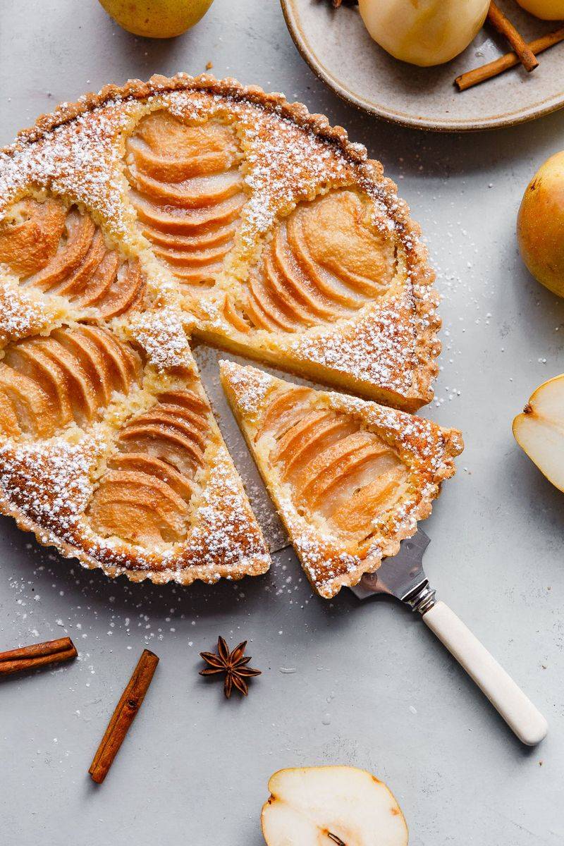 Pear and Almond Tart