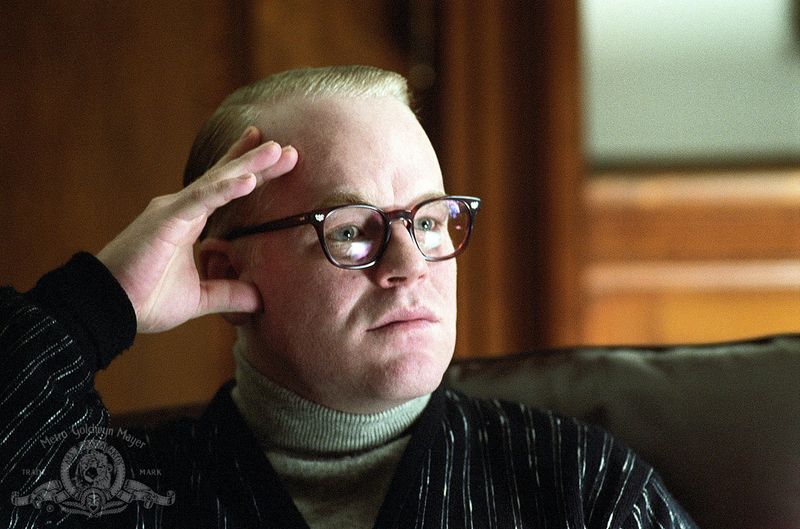 Philip Seymour Hoffman in Capote