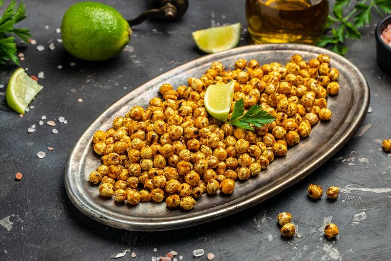 Protein-Packed Crispy Chickpeas