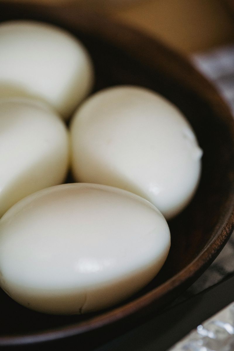 Protein-Rich Hard-Boiled Eggs