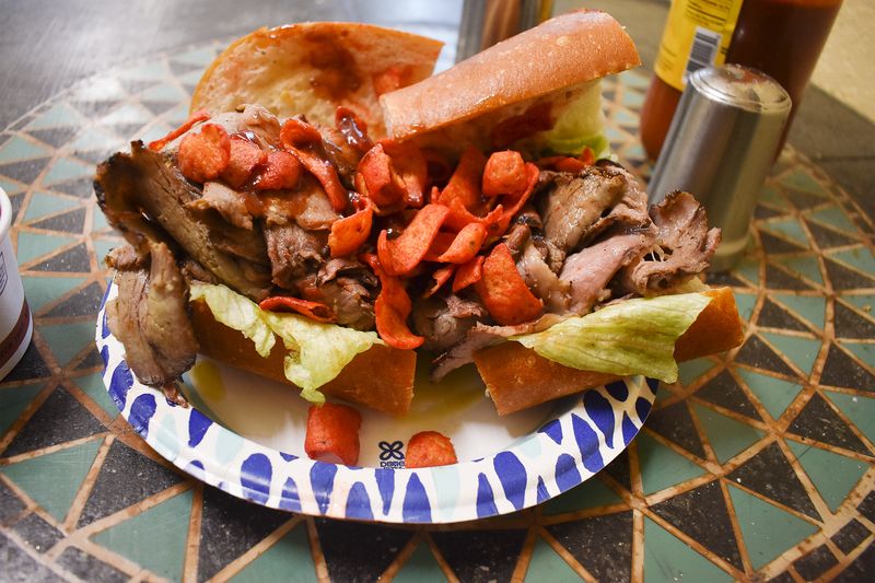 Prunedale Market & Deli: Tri-Tip Treasure with Fiery Fritos