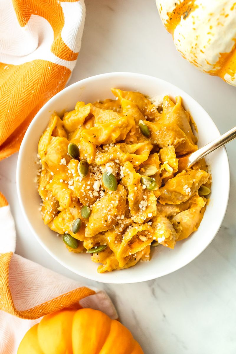 Pumpkin Mac & Cheese