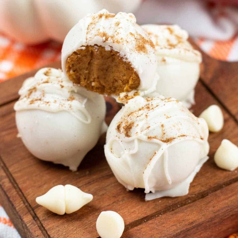Pumpkin Spice Truffles